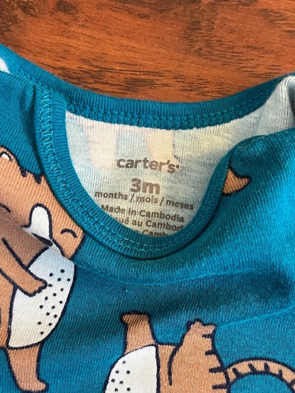 ⭐️⭐️ PICK 5 / $20 Carter's Short-Sleeve One-Piece Bodysuit Set - 3M